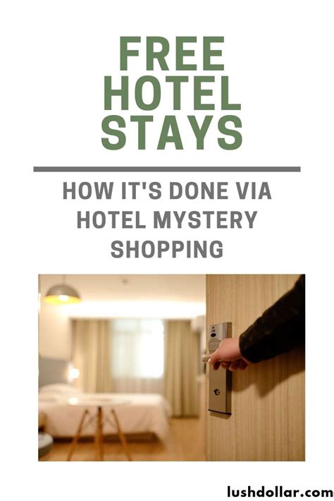 hotel mystery shopper companies.